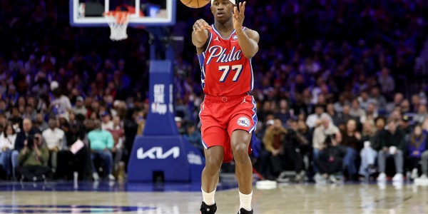 好苗子！76人探花埃奇库姆21中10得25分7板 活力十足有2断1盖帽