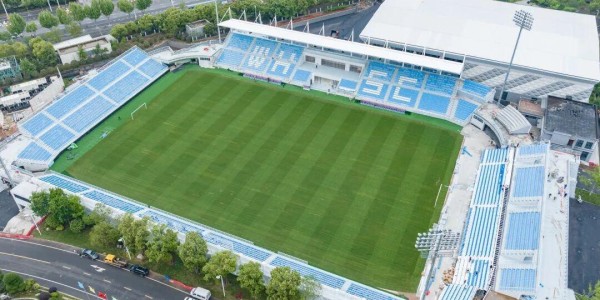开云-武汉女足启用新主场武汉体育中心合和足球场，容量8000人